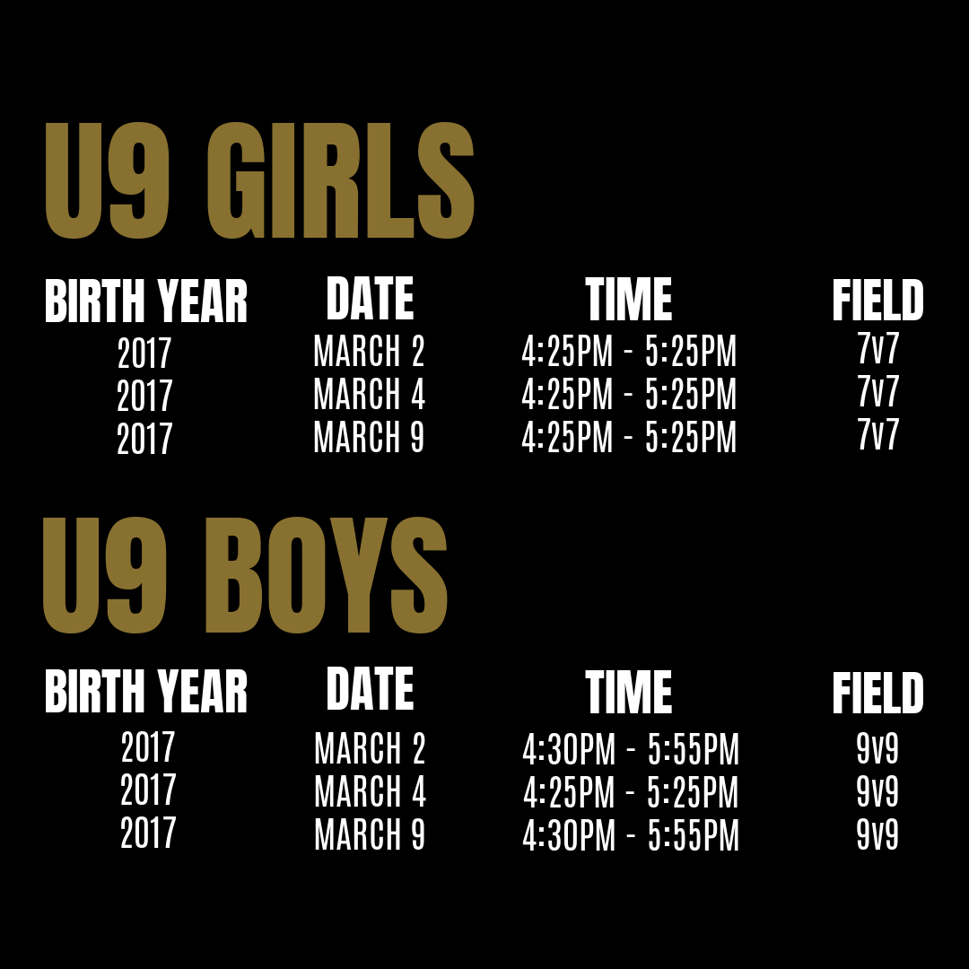 U9_TryoutSchedule